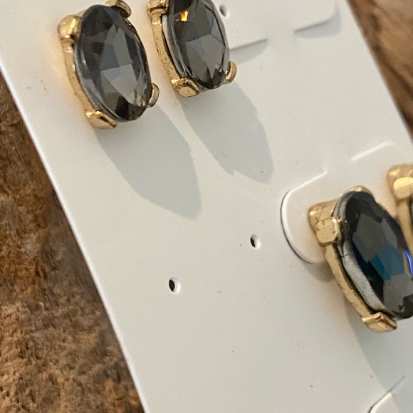 Rhinestone Earrings 3 pairs - Picture 7 of 9